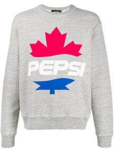 Dsquared2 Sweater met logoprint - Grijs