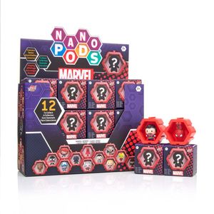 Marvel Mini Figures NANO Wow! PODs in CDU Assortment (24) 5 cm