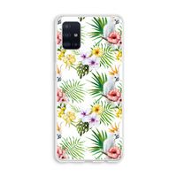 Gele kuif: Galaxy A51 4G Transparant Hoesje