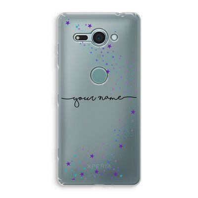 Sterren: Sony Xperia XZ2 Compact Transparant Hoesje