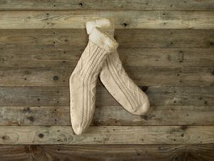 De Witte Lietaer De Witte Lietaer Yamuna Home Socks 35-40 safari