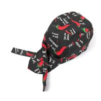 Eenvoudige stijl Unisex Chef ober werk Cap Pirate Hat tulband Cap