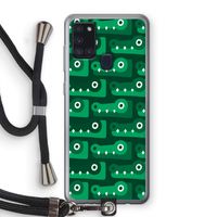 Crocs: Samsung Galaxy A21s Transparant Hoesje met koord Crocs: Samsung Galaxy A21s Transparant Hoesje met koord