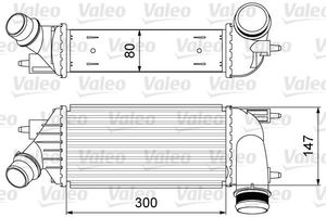 Intercooler, inlaatluchtkoeler 818583
