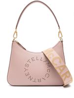 Stella McCartney petit sac porté épaule à logo - Rose - thumbnail