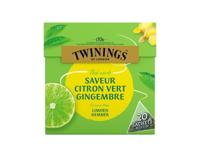Twinings Groene thee limoen gember 20 Zakjes