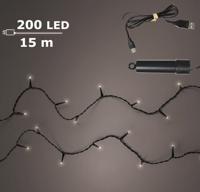Basic duracharge lights 200 lamps klassiek warm