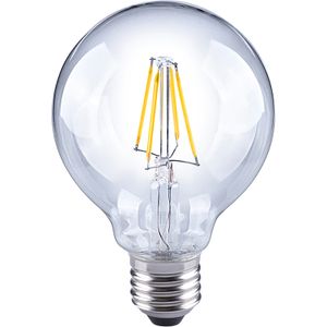 LED filament globelamp 5W 640 lumen E27 2700K 80mm