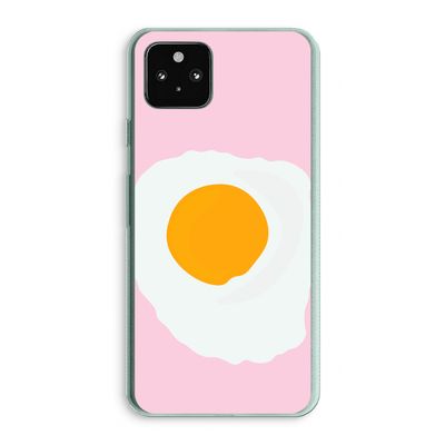 Sunny side up: Google Pixel 5a 5G Transparant Hoesje