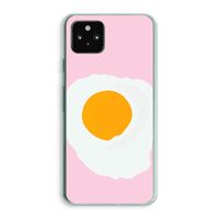Sunny side up: Google Pixel 5a 5G Transparant Hoesje