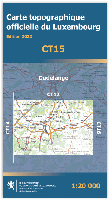 Wandelgids CT15 CT LUX Dudelange | Topografische dienst Luxemburg