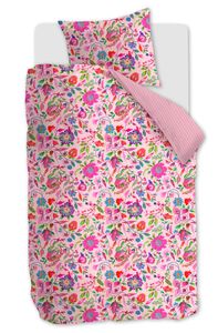 Oilily Isona Dekbedovertrek Roze 140 x 200/220 cm + 1x 60 x 70 cm