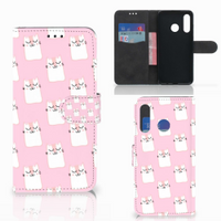 Huawei P30 Lite (2020) Telefoonhoesje met Pasjes Sleeping Cats