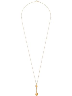 True Rocks collier à pendentif tête de mort