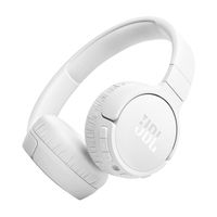 JBL Tune 670 NC Headset Bedraad en draadloos Hoofdband Oproepen/muziek USB Type-C Bluetooth Wit - thumbnail