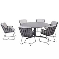 Fabrice Embrace diningset - 4so