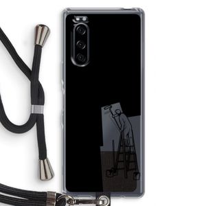 Musketon Painter: Sony Xperia 5 Transparant Hoesje met koord