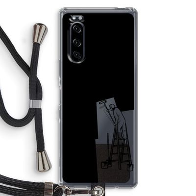 Musketon Painter: Sony Xperia 5 Transparant Hoesje met koord