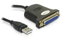 DeLOCK USB 1.1 parallel adapter parallelle kabel 0,8 m - thumbnail