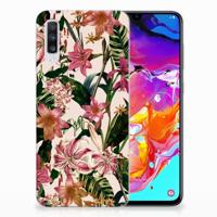 Samsung Galaxy A70 | TPU Case | Flowers
