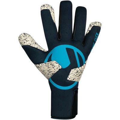 Uhlsport Keepershandschoenen Speed Contact Supergrip+ Pure Flex Blue Edition - Navy/Turquoise