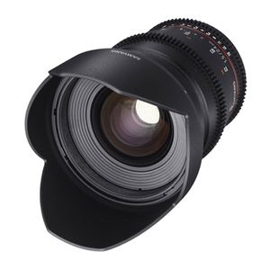 Samyang 24mm T1.5 VDSLR ED AS IF UMC II Olympus FT-mount objectief