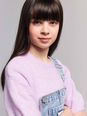 Trui met korte mouwen voor meisjes JONEN lila