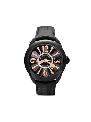 Backes & Strauss montre Piccadilly Black Knight 45 - Noir