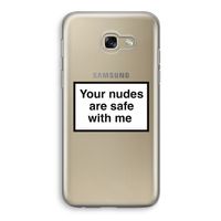 Safe with me: Samsung Galaxy A5 (2017) Transparant Hoesje