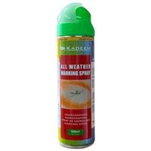 Markeerspray All Weather 500ml Fluor Groen Kadeem