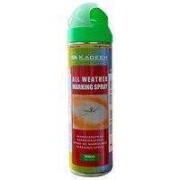 Markeerspray All Weather 500ml Fluor Groen Kadeem