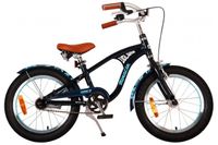 Volare miracle cruiser kinderfiets - jongens - 16 inch - mat blauw - prime collection Volare miracle cruiser kinderfiets - jongens - 16 inch - mat blauw - prime collection