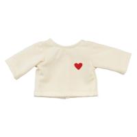 Heless Poppen ribfluwelen broek hartjesconfetti, 35-45 cm