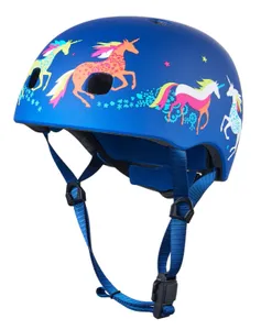 Micro Mobility Micro PC Helm Unicorn Blauw