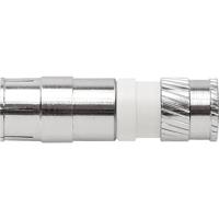 Coax-IEC-stekker compressie