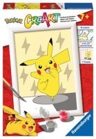 Ravensburger creart schilderen op nummer - pikachu pose