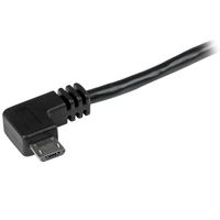 StarTech.com Micro-USB kabel met rechts haakse connectors M/M 1m - thumbnail