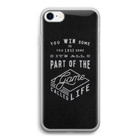 Life: iPhone SE 2020 Transparant Hoesje