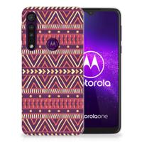 Motorola One Macro | TPU bumper | Aztec Paars