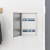 VidaXL Toegangs paneel wit 43 x 33 x 3 cm staal