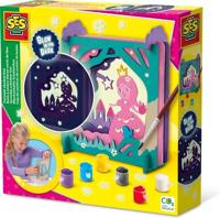 Ses sprookjes schaduw box maken glow in the dark