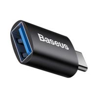 Baseus Ingenuity USB-C naar USB-A adapter OTG ZJJQ000001 - Zwart - thumbnail