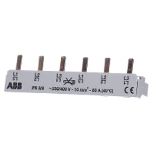 PS 3/6  - Phase busbar 3-p 10mm² 108mm PS 3/6