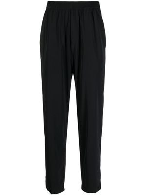TRUE TRIBE pantalon à patch logo - Noir