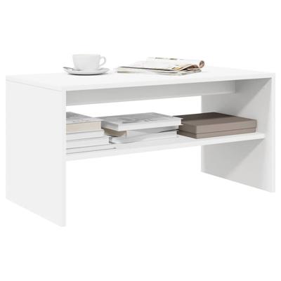 Tv-meubel 60x40x40 cm bewerkt hout wit