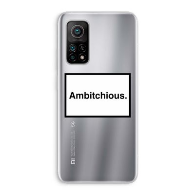Ambitchious: Xiaomi Mi 10T 5G Transparant Hoesje