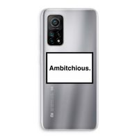 Ambitchious: Xiaomi Mi 10T 5G Transparant Hoesje