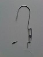 Mobilehanger -TL haak + nylondraad 100st - 5 stuks