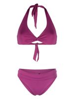 Fisico haut de bikini à fronces - Violet