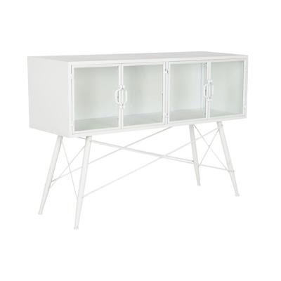 Wandtafel DKD Home Decor Wit Metaal Kristal 120 x 35 x 80 cm